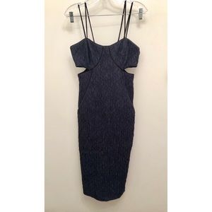 Jonathan Simkhai Navy Dress